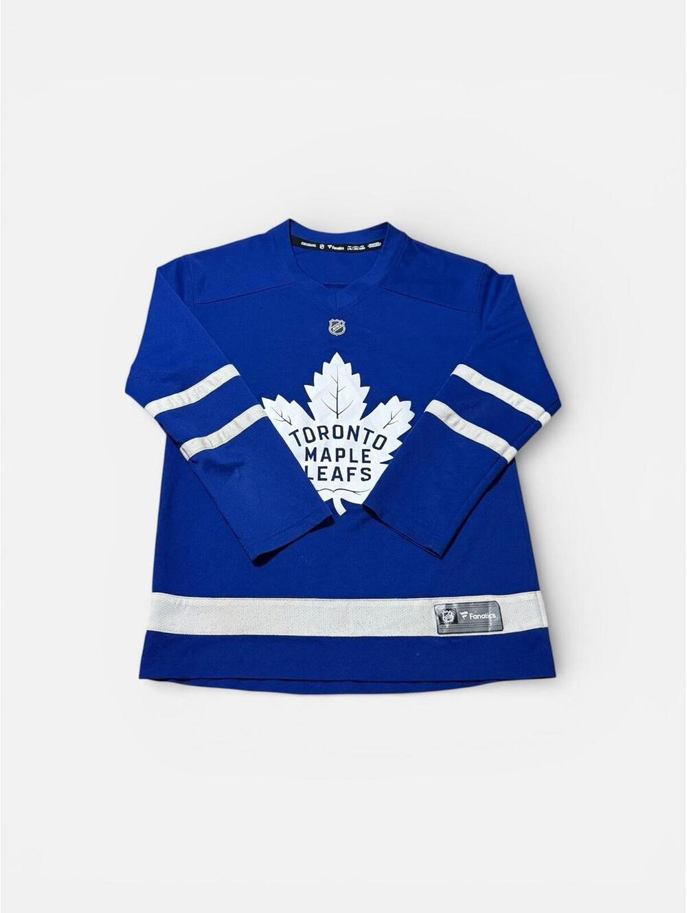 Toronto Maple Leafs Hockey Jersey Youth L/ XL NHL Fanatics Boys